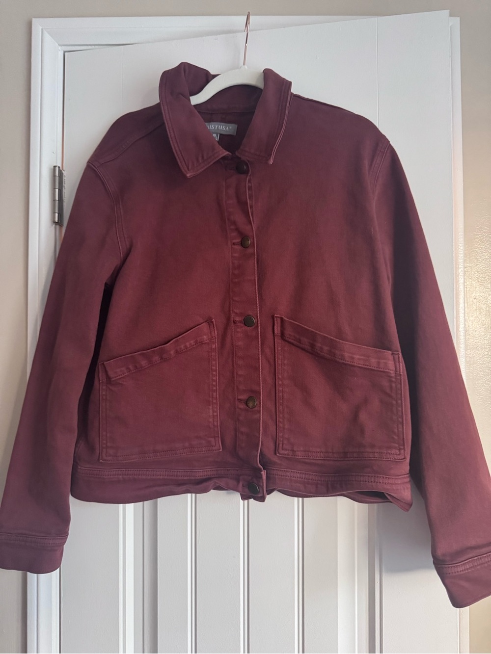 Women's Rust Brown Workwear Jacket by Just USA